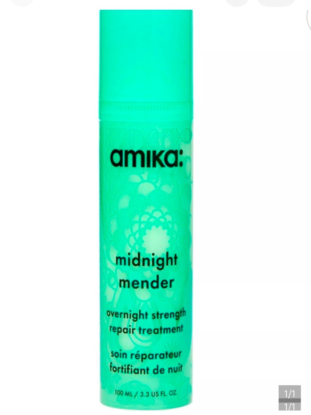 amika Midnight Mender Repair Treatment - Bright Teal